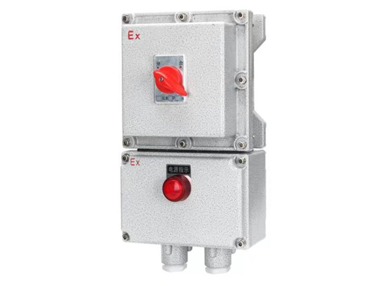 防爆箱上的旋转按钮起到什么作用