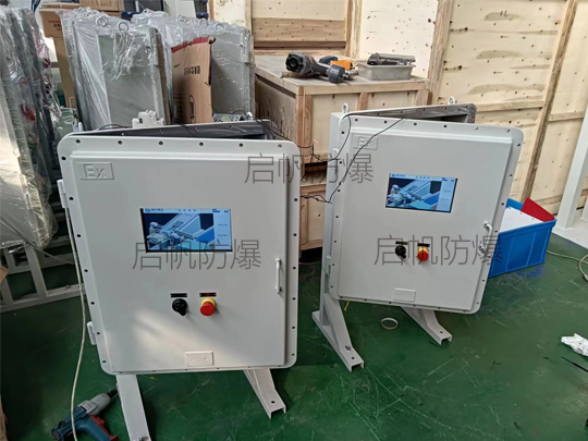 触摸屏防爆柜内部是如何接线的