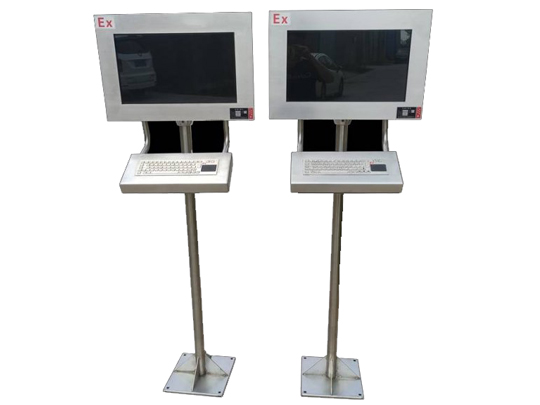 立柱式防爆电脑一体机